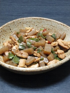 こんにゃくと鶏肉の炒り煮-レシピのメイン写真