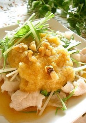 青じそドレッシング＋すりおろしリンゴ♪-レシピのメイン写真