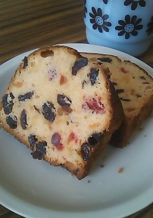フルーツたっぷりのパウンドケーキ-レシピのメイン写真