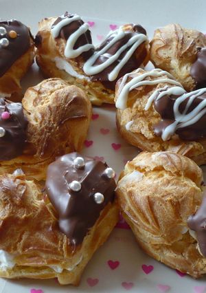 ～バレンタイン～ハートのシュークリーム-レシピのメイン写真