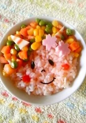 節分☆キャラ弁？クレイジー頭の小鬼ちゃん-レシピのメイン写真