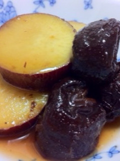 さつまいもとプルーンのりんご煮-レシピのメイン写真