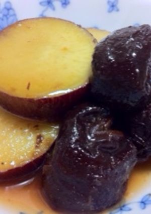 さつまいもとプルーンのりんご煮-レシピのメイン写真