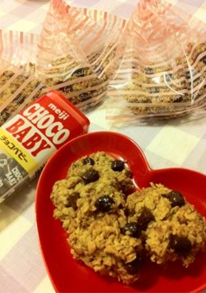チョコチップ オートミールクッキー-レシピのメイン写真