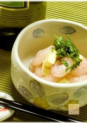 大人酒肴★甘エビとチーズのレモン塩仕立て-レシピのメイン写真