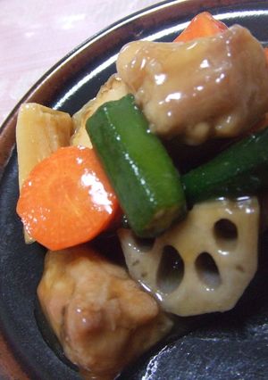 とろ～り餡でこってり☆アレンジ筑前煮-レシピのメイン写真