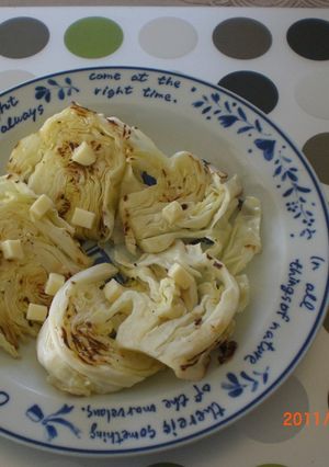 焼き干しキャベツ-レシピのメイン写真