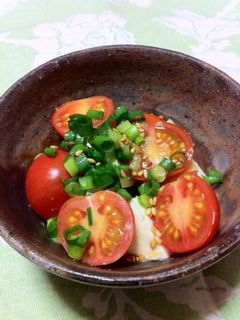 超簡単★和風カプレーゼ-レシピのメイン写真