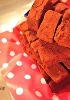 超簡単生チョコ-レシピのメイン写真