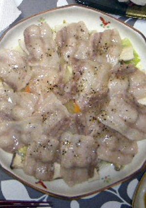 簡単野菜と豚の蒸しもの-レシピのメイン写真