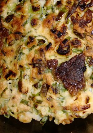 米粉のネギ焼き-レシピのメイン写真
