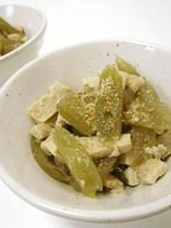 ふきと高野豆腐の炒め煮-レシピのメイン写真
