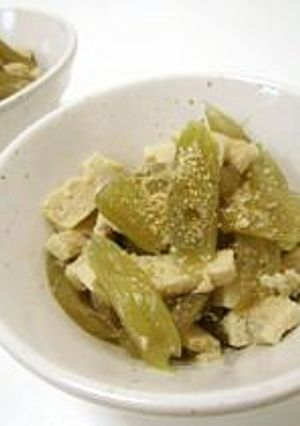 ふきと高野豆腐の炒め煮-レシピのメイン写真