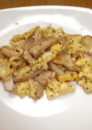 エリンギのたまごチーズ焼き-レシピのメイン写真