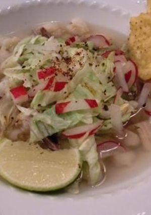 Pozole blanco ポソレ-レシピのメイン写真