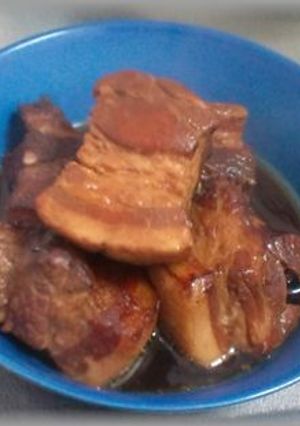 ヘルシーな豚の角煮-レシピのメイン写真