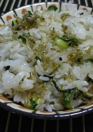 じゃことセロリの葉の混ぜご飯-レシピのメイン写真