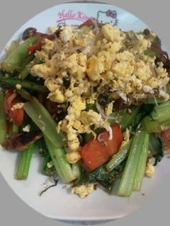 小松菜と豚肉の炒め物-レシピのメイン写真