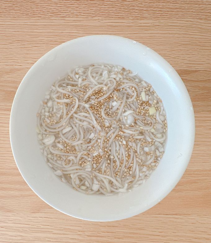 簡単ネギそうめん-レシピのメイン写真