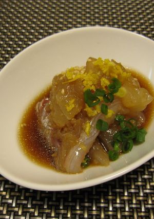 鯛の刺身に飽きたらコレで。-レシピのメイン写真