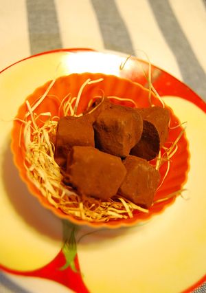 バレンタイン・高野豆腐のトリュフ-レシピのメイン写真