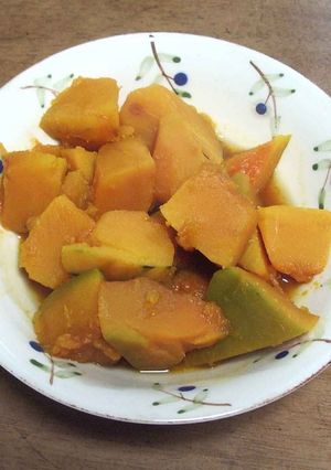かんたんカボチャの煮物（かぼちゃカット）-レシピのメイン写真