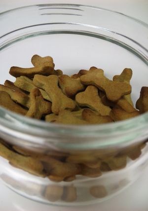 【ワンコ用】うぐいすきな粉クッキー-レシピのメイン写真