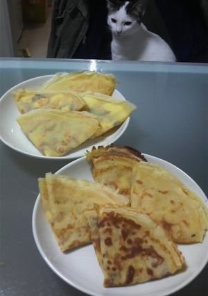 王道のﾁｮｺﾊﾞﾅﾅｸﾚｰﾌﾟ-レシピのメイン写真