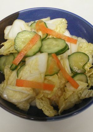 青じそ風味香る浅漬け♪-レシピのメイン写真