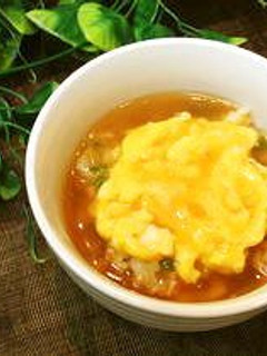 §ラーメンスープde天津飯§-レシピのメイン写真