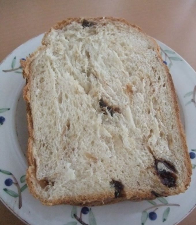 ＨＢ＊お腹にやさしいプルーン食パン-レシピのメイン写真