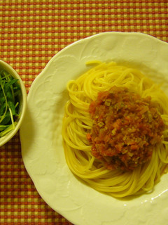 ベジトマトソースパスタ-レシピのメイン写真