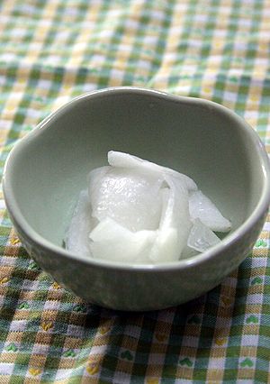 冷蔵庫で漬ける大根のお漬物[簡易版]-レシピのメイン写真