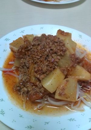 もやしのキムチ肉あんかけ-レシピのメイン写真
