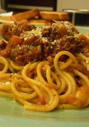 ミートボールパスタ♪(ボロネーゼ）-レシピのメイン写真