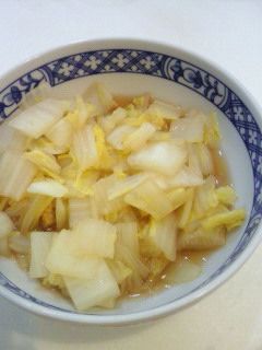 レンジとめんつゆだけ!簡単白菜おひたし-レシピのメイン写真