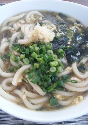わかめと卵のあんかけうどん-レシピのメイン写真