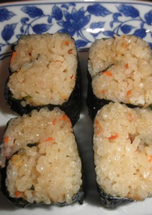 ピリ辛中華風おこわの韓国海苔巻き-レシピのメイン写真