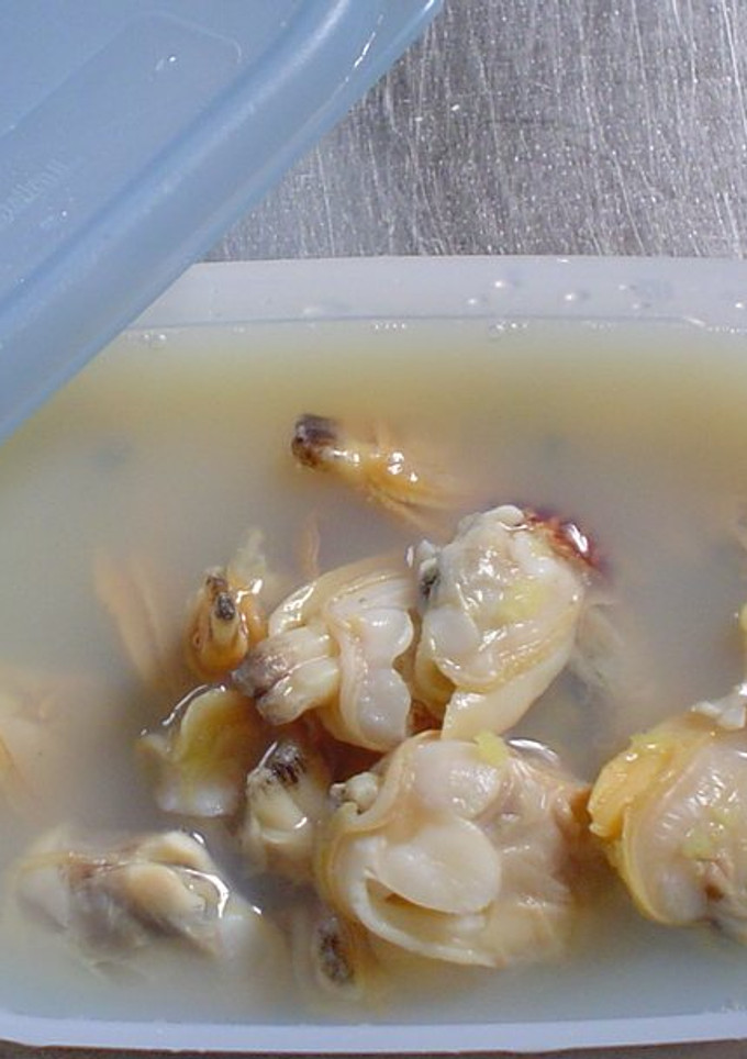 　あさりの酒蒸し 冷凍で保存-レシピのメイン写真
