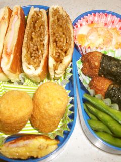 お弁当用焼きそばパン-レシピのメイン写真