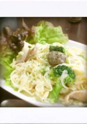 簡単クリーム風味★スープパスタ-レシピのメイン写真