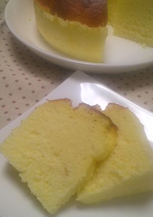 カッテージチーズで優しいシフォン-レシピのメイン写真