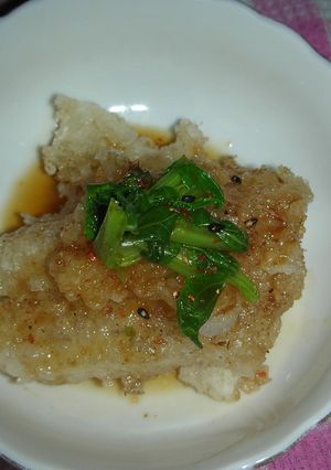 おろし揚げ餅の青じそドレッシングかけ-レシピのメイン写真
