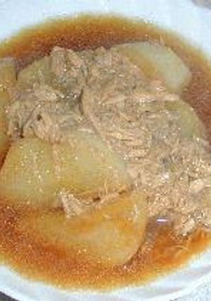 大根の甘味が美味しい★ツナとの煮物-レシピのメイン写真