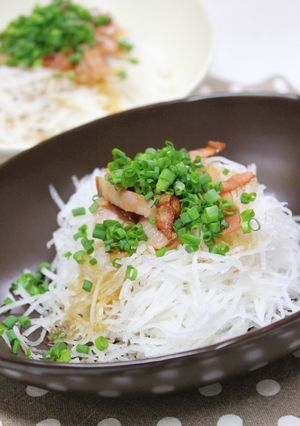 私の愛する大根サラダ☆決め手はポン酢♪-レシピのメイン写真