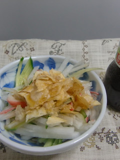 青じそドレッシング+ポテトチップ-レシピのメイン写真