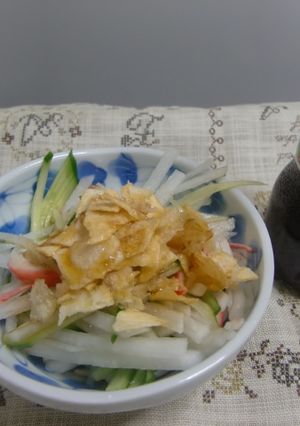青じそドレッシング+ポテトチップ-レシピのメイン写真