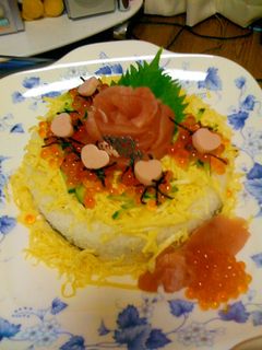 お寿司ケーキ-レシピのメイン写真