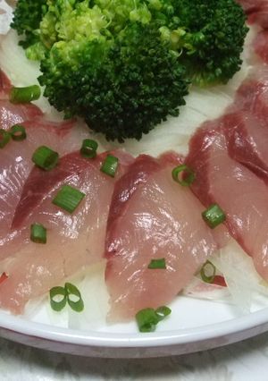 簡単！ハマチ青じそドレッシング-レシピのメイン写真