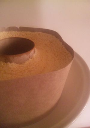 全卵使用☆炊飯器でシフォンケーキ-レシピのメイン写真